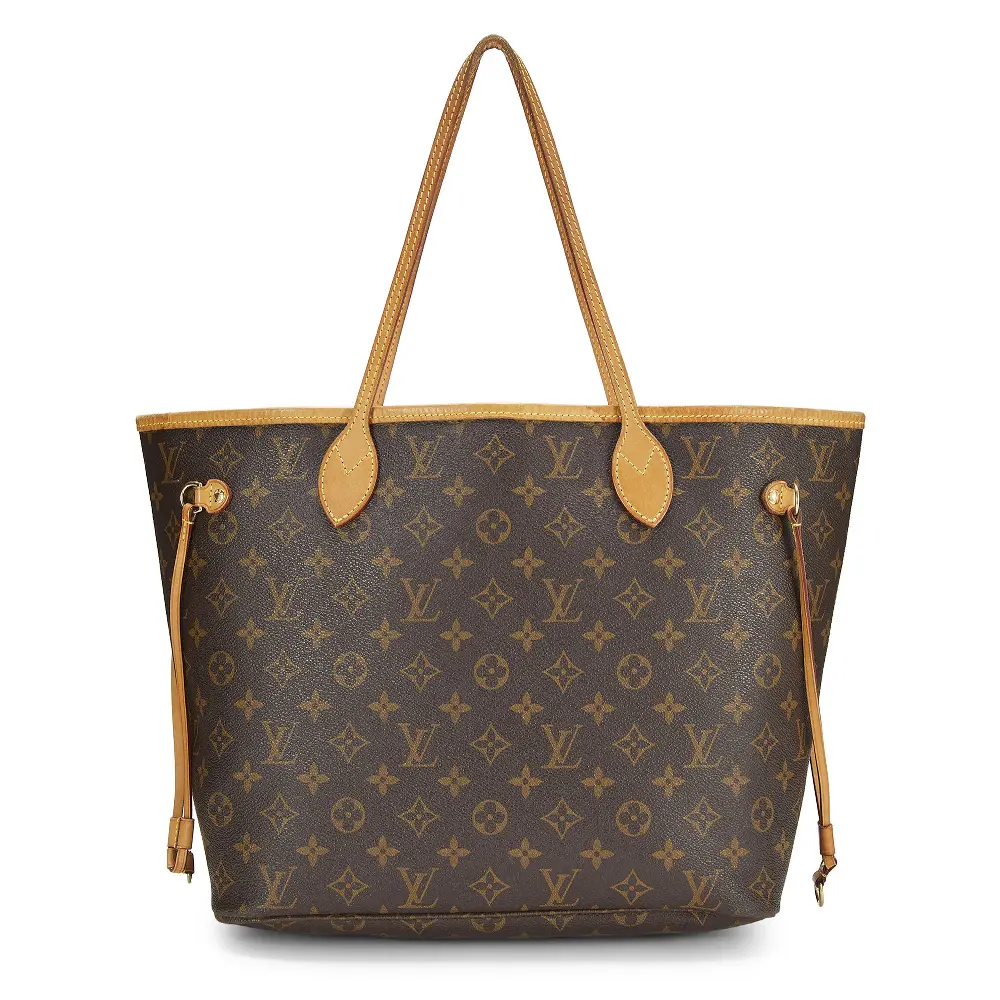 99新 LouisVuitton/路易威登 小雨 LV nf  中号托特包 植鞣革换新