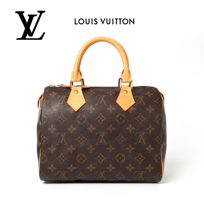 99新 LouisVuitton/路易威登 小鱼  LV speedy 25  植鞣革换新