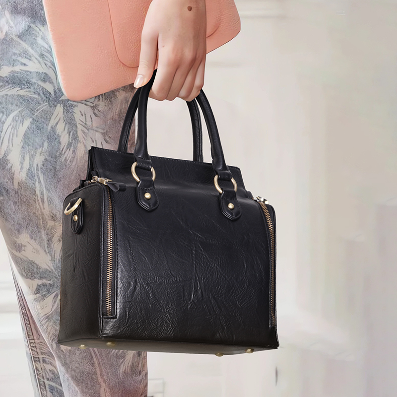 通勤包包女手提包2025新款夏天高级感大容量小众设计师托特包分层