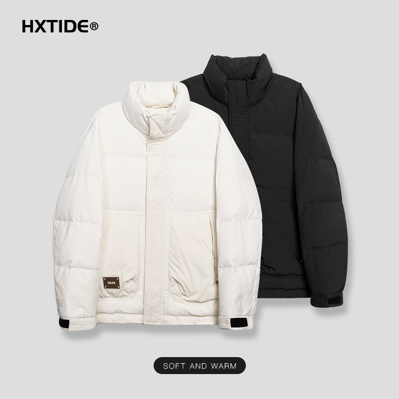 【胡轩推荐】新款休闲时尚百搭立领短款羽绒服/S100444099101百搭冬