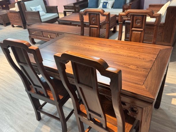 新中式餐椅餐桌椅