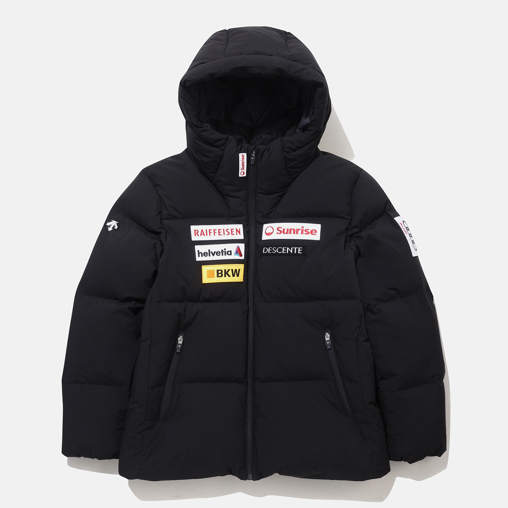 全新未使用  DESCENTE/迪桑特 奥迪联名经典百搭羽绒服男女同款