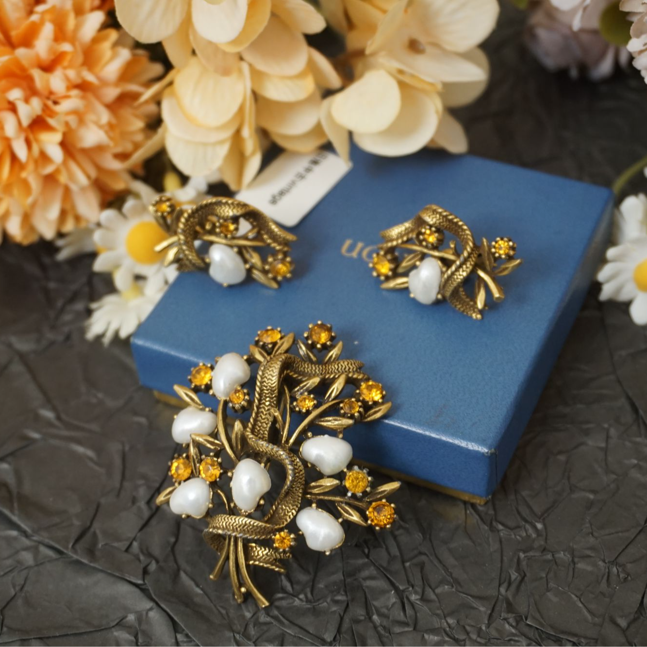 Coro中古vintage饰品