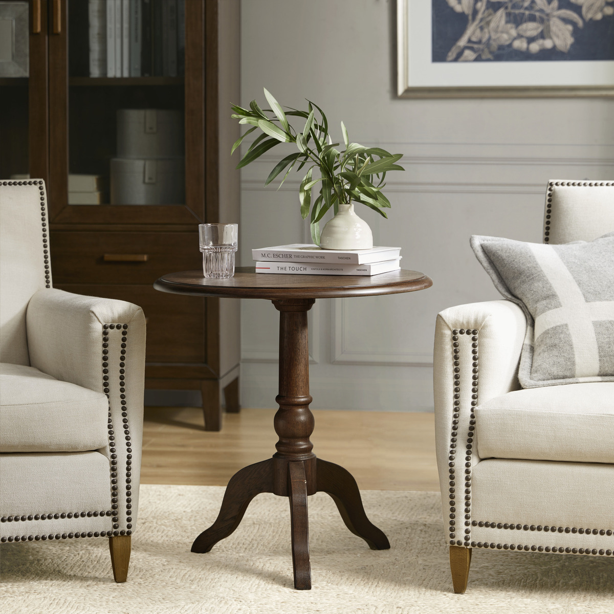 HARBORHOUSE客厅复古经典圆桌-设计师精心推敲与设计