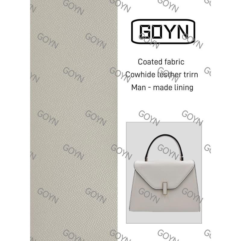 GOYN手工真皮女包万手提包白色0075