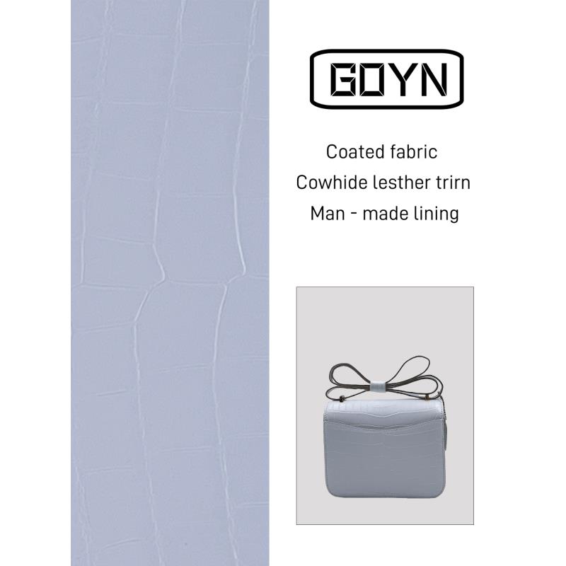 GOYN手工真皮女包 高 K C 60 CH-3 白色