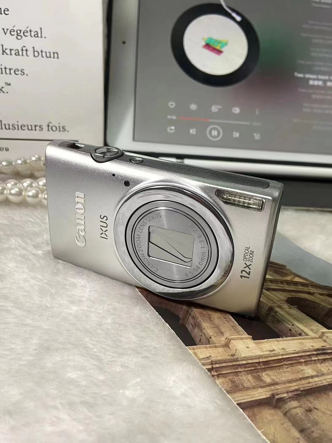 【跑跑】ixus265 数码相机 银色