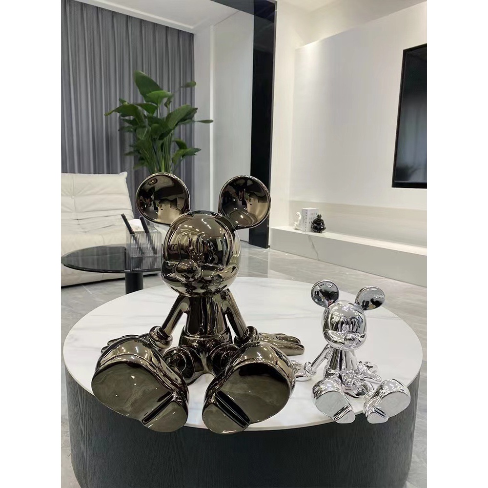 米老鼠高档摆饰轻奢大号米奇摆件米奇大摆件米老鼠摆件客摆件创意