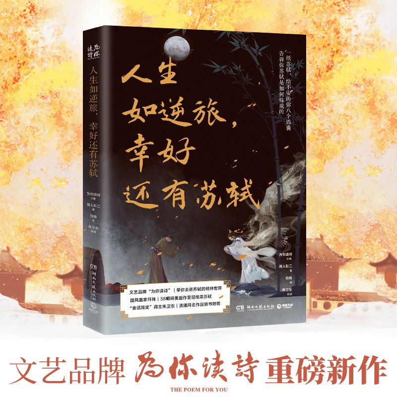 正版推荐人生如逆旅幸好还有苏轼正版湘人彭二著关于古代大文豪