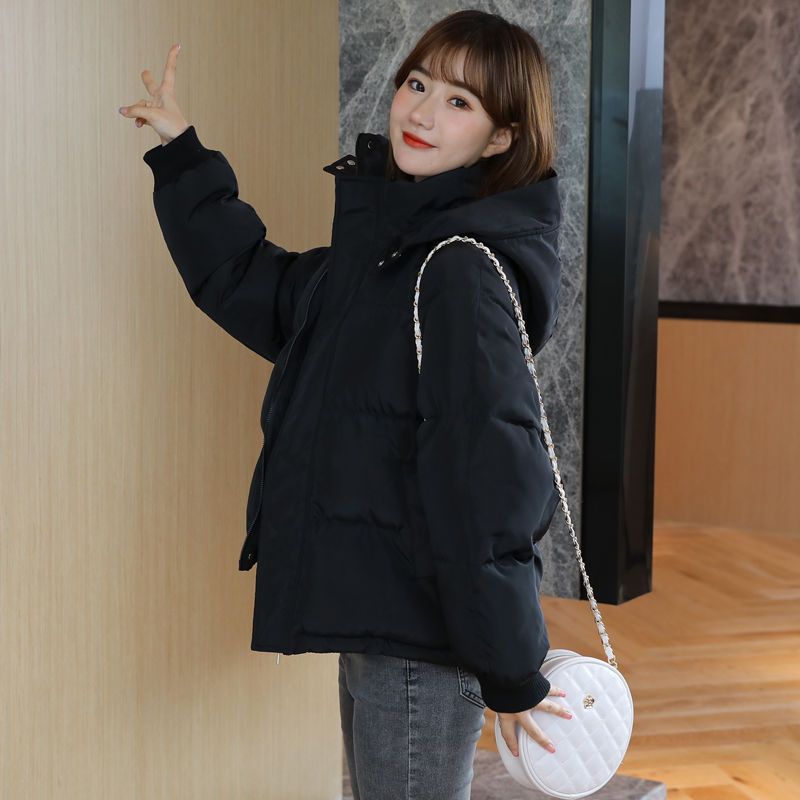 波司豋服女短款冬季2023新款韩版学生面包服宽松加厚外套