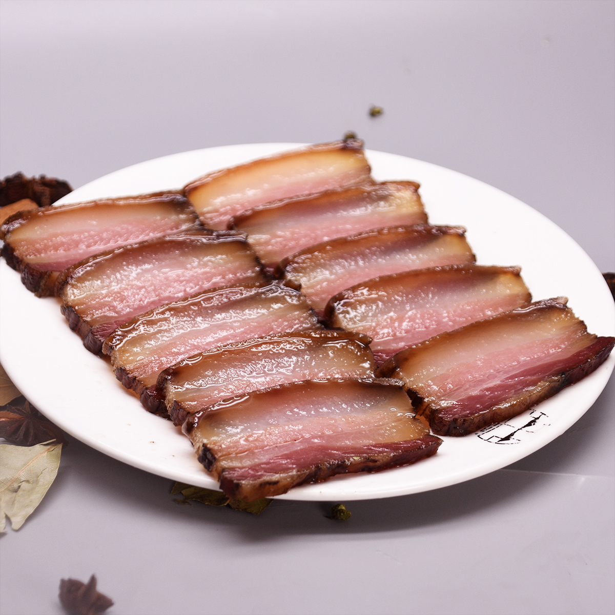 开州腊肉重庆正宗烟熏风干五花后腿腊肉烧皮真空发货