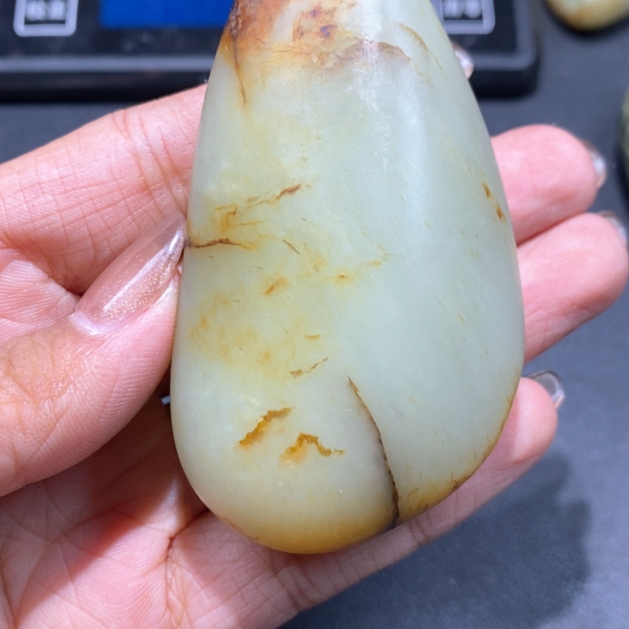【闪购商品】和田玉（糖玉）颈饰未镶嵌成***韩