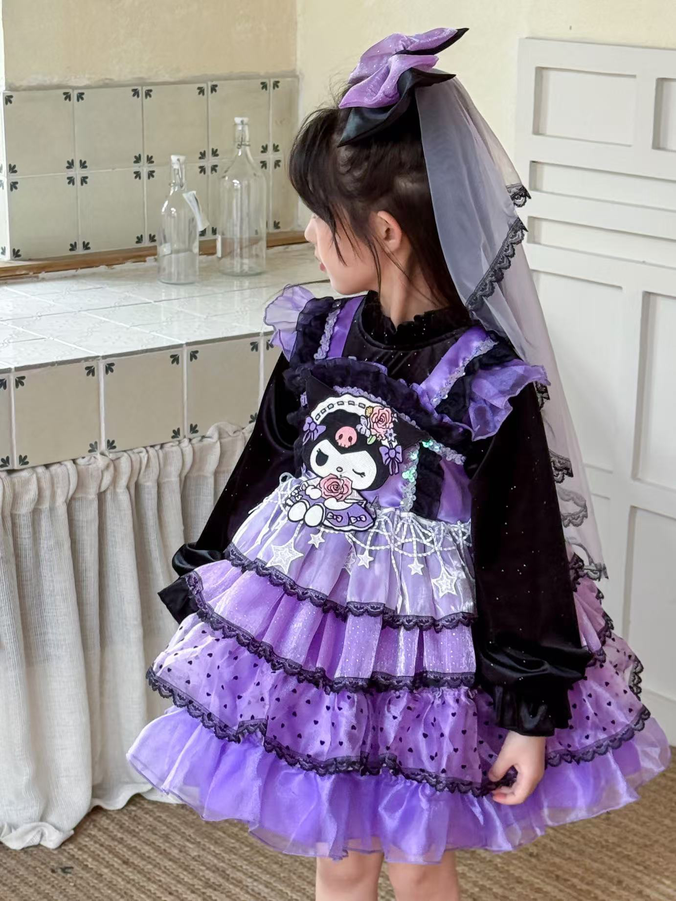 洋子家秋冬季新款 甜美风女童裙子套装（29.9-75.9）扣号备注编码