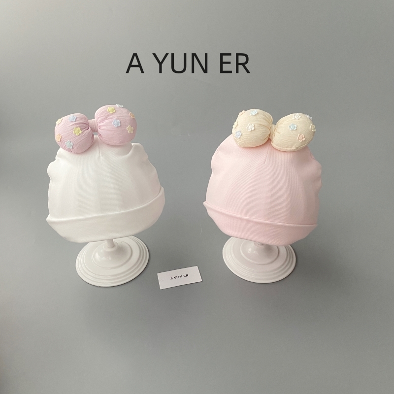 婴儿帽子春秋款可爱超萌新生儿宝宝0-3个月6婴幼儿胎帽初生护囟门