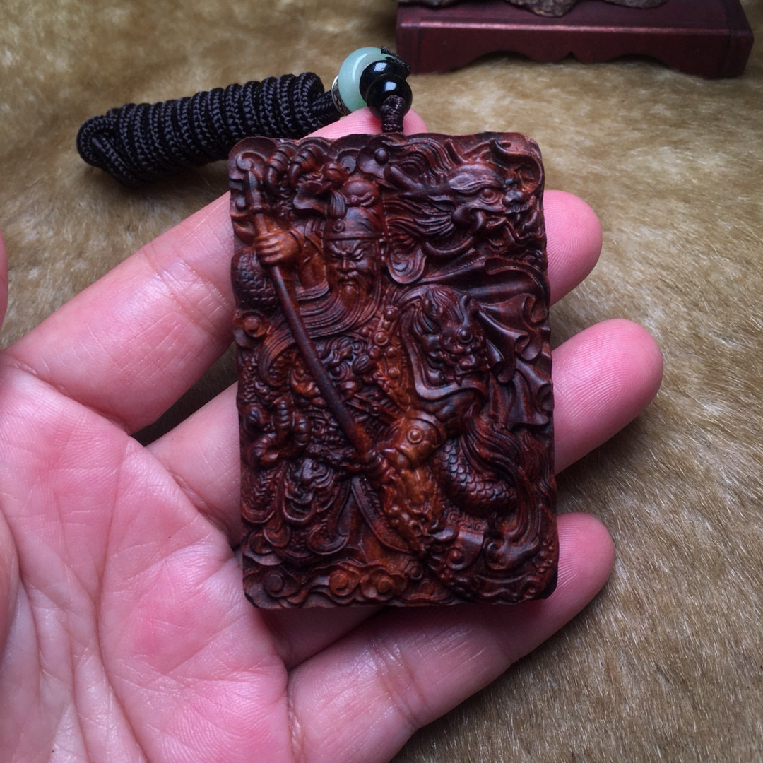 海南黄花梨   关公  461牌子