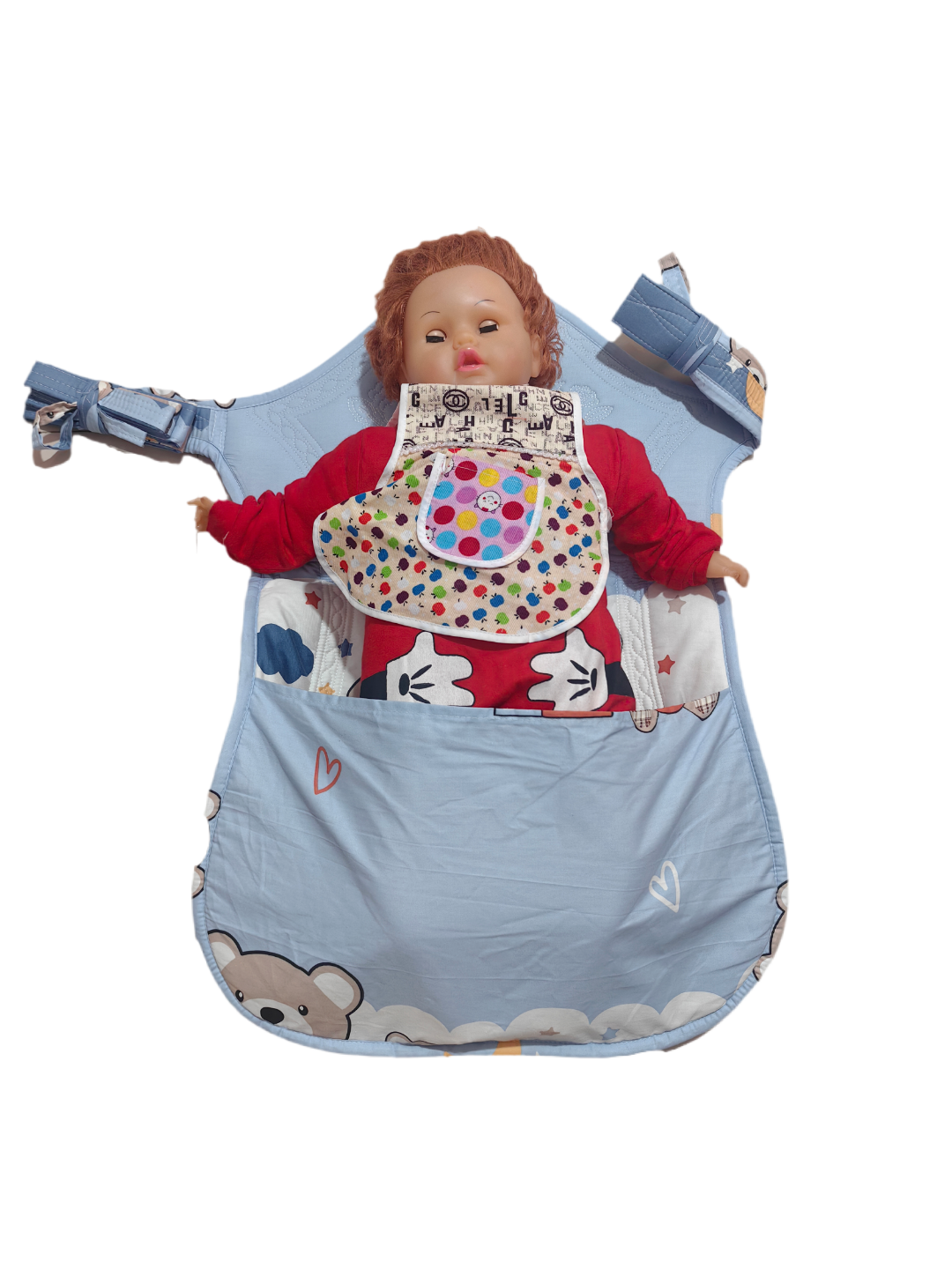 加兜防滑云贵川老式背被棉质卡通凤凰刺绣月龄宝宝多功能传统精致