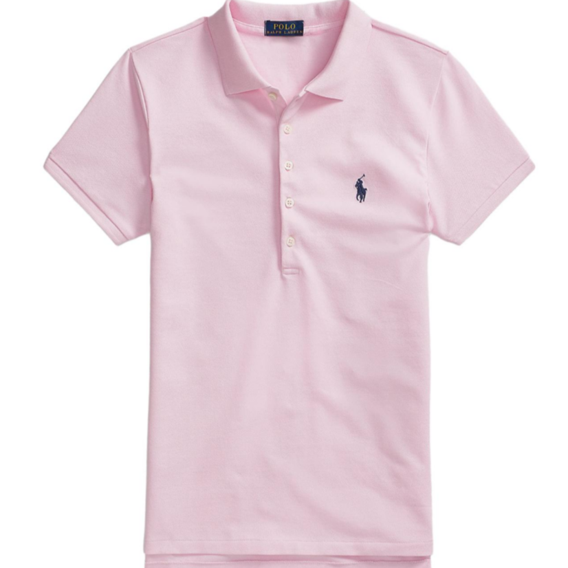 全新未使用 POLO RALPH LAUREN 小花6娜TP029560短袖Polo衫 粉色
