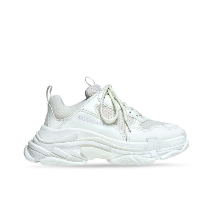 全新未使用  Nico专享/BALENCIAGA Triple S 老爹鞋夜光款 白色