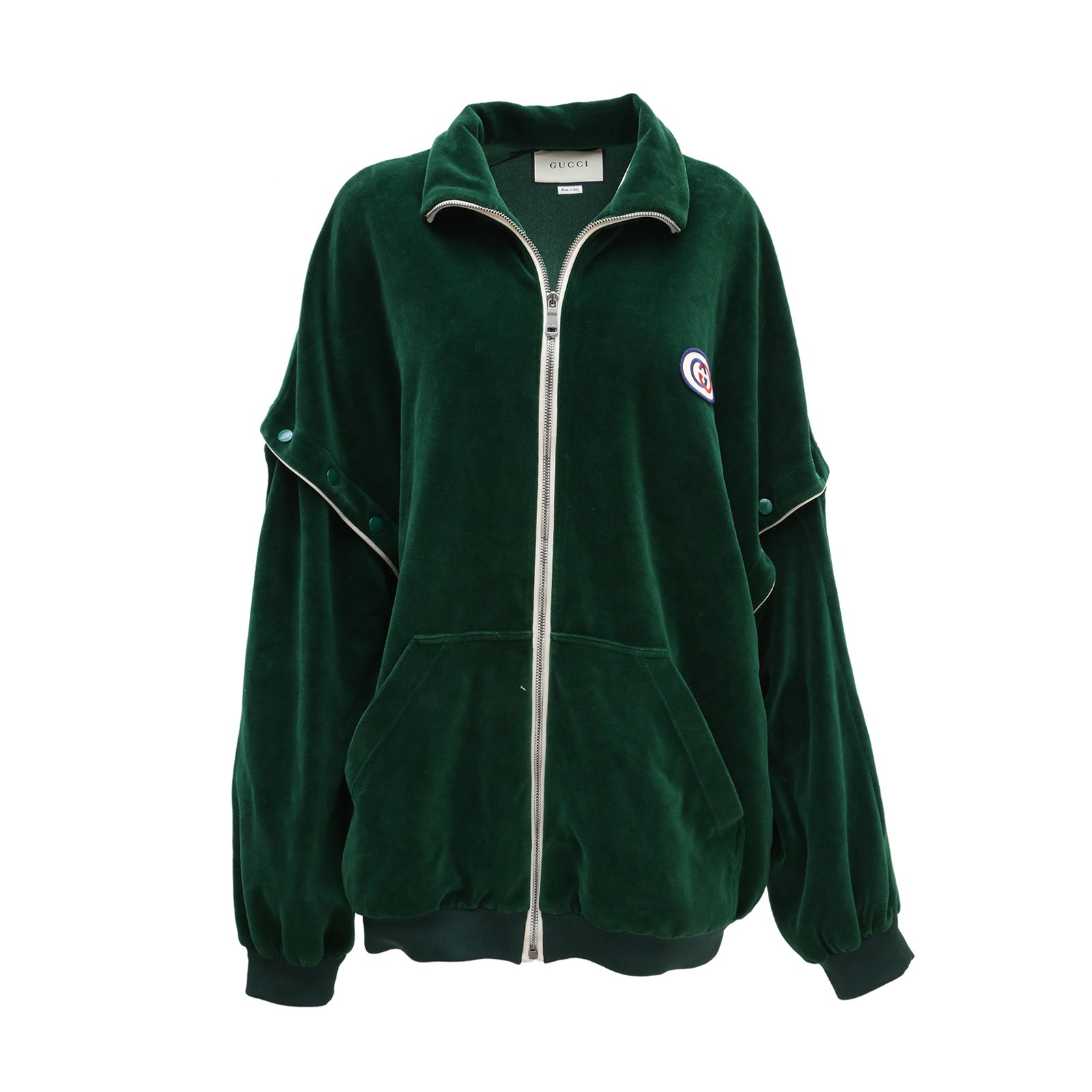 99新  Nico专享/GUCCI 丝绒 外套 绿色 P253187453