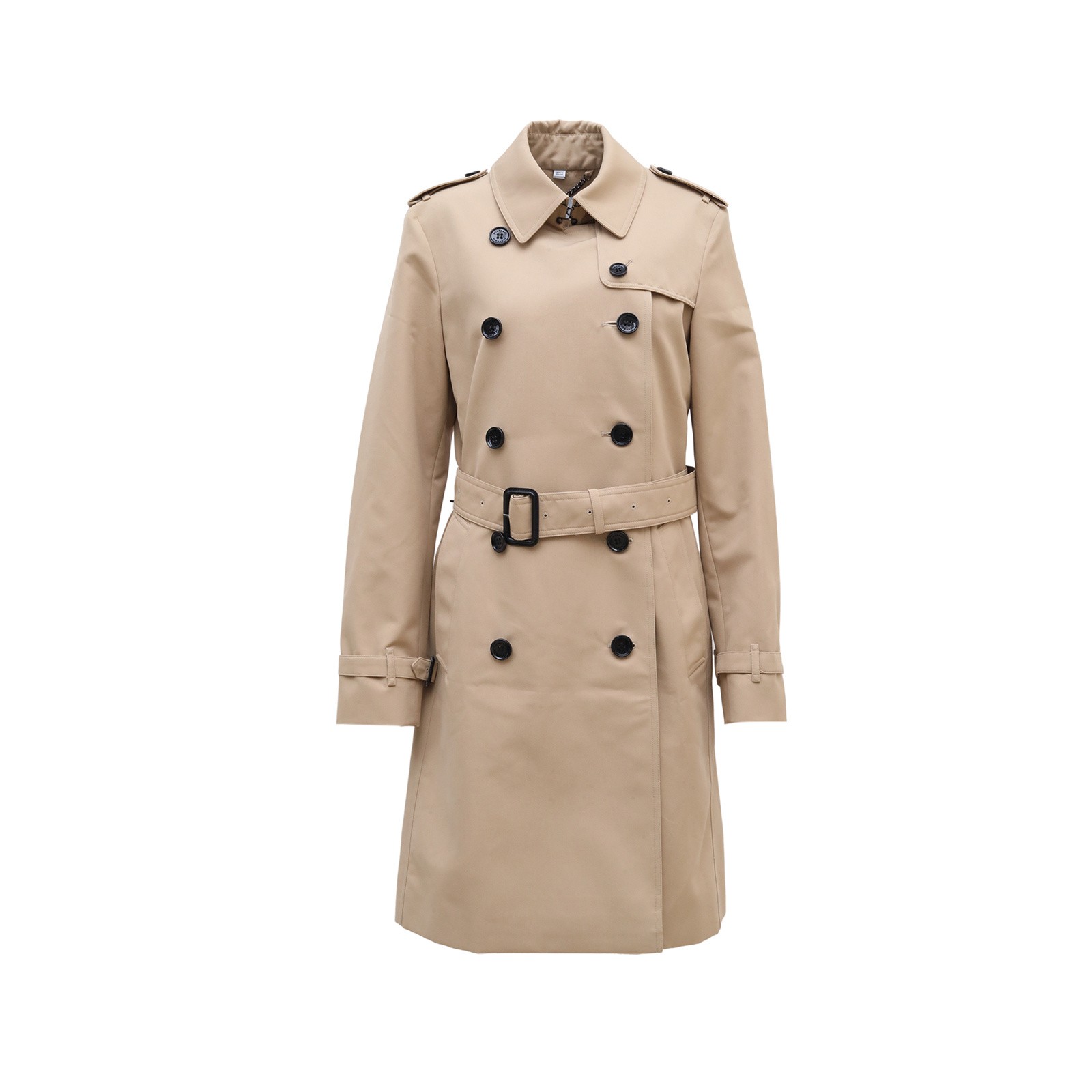 全新未使用  Burberry经典款系列束带双排扣中长款风衣P253287602