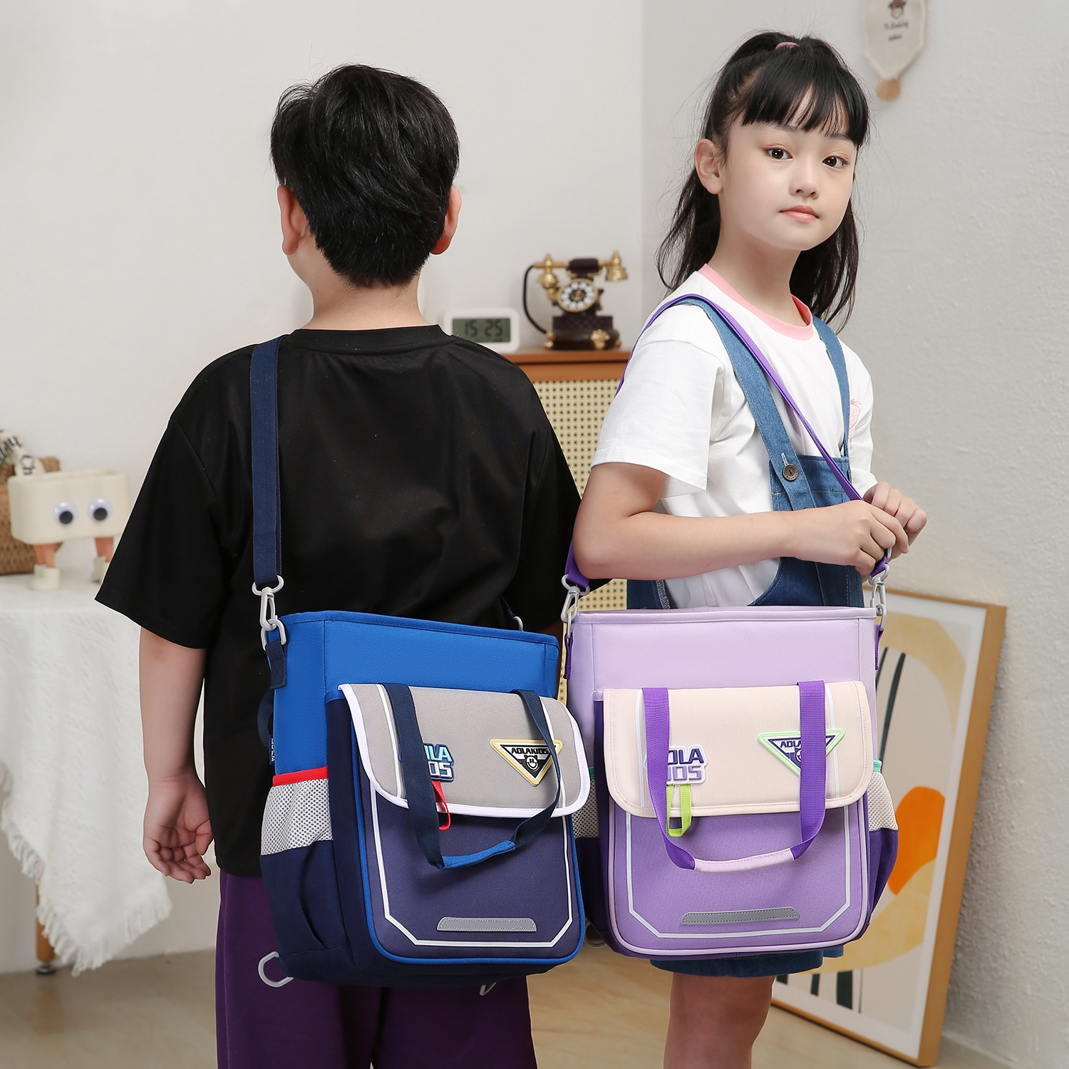 小学生一至三年级高品质多功能补习袋