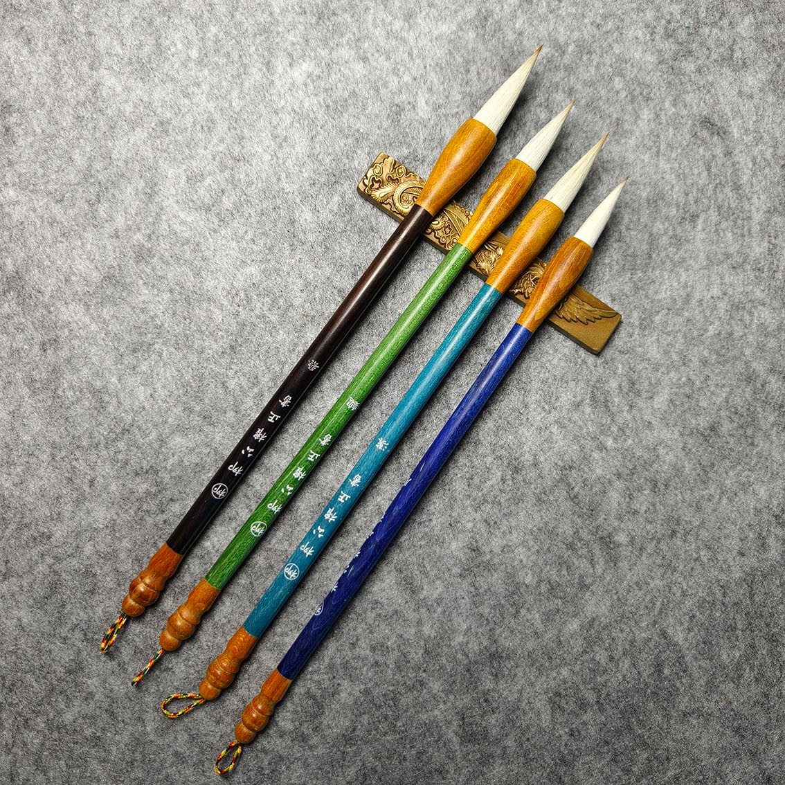 承宣柳体书法秦汉魏唐檀木兼毫笔