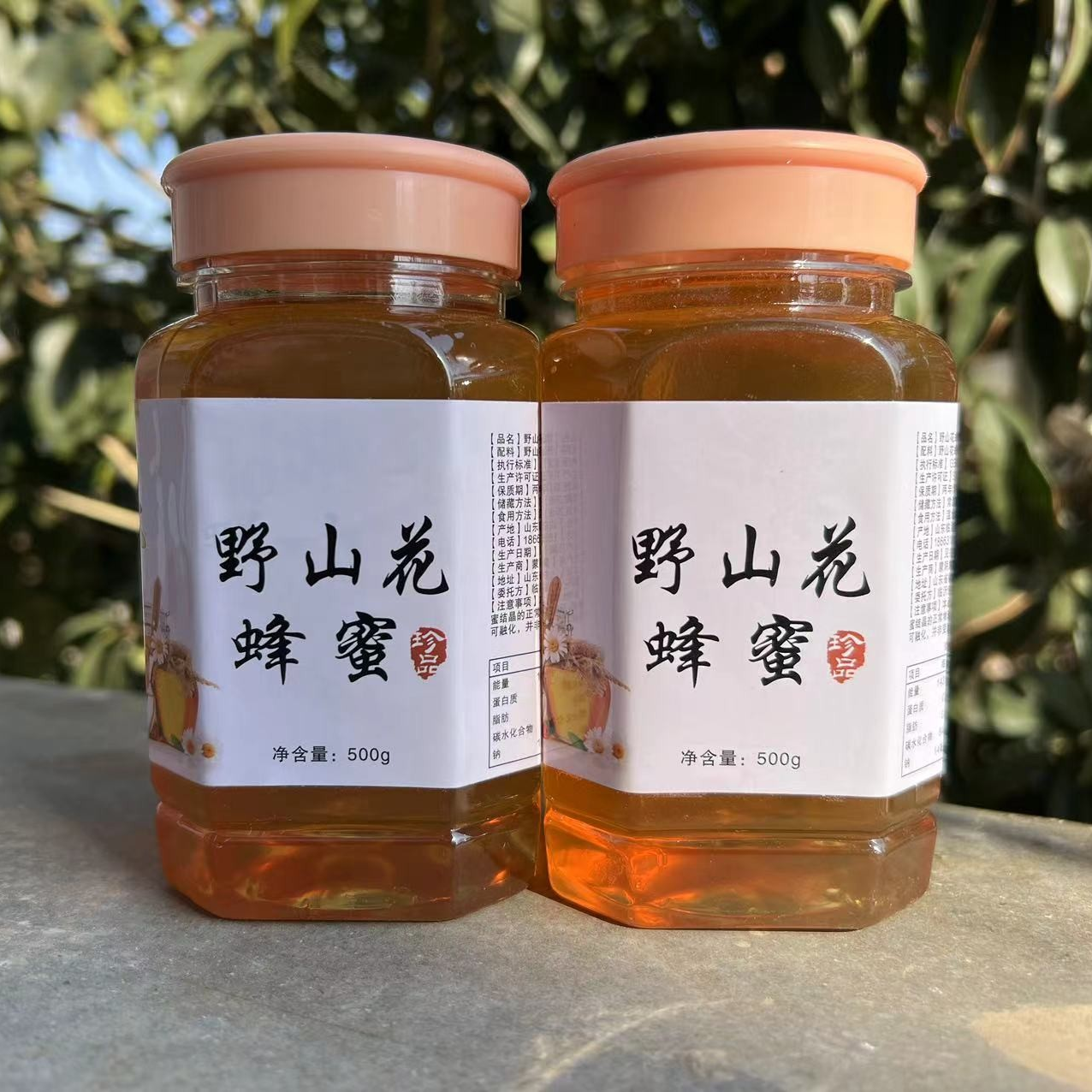 【鑫鑫专属】沂蒙山甜蜜野山花蜂蜜500g/瓶