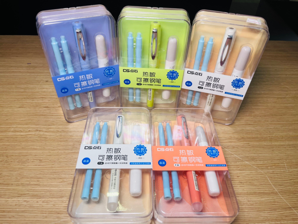 点石钢笔套装热敏可擦钢笔学生用硬笔书法练字钢笔