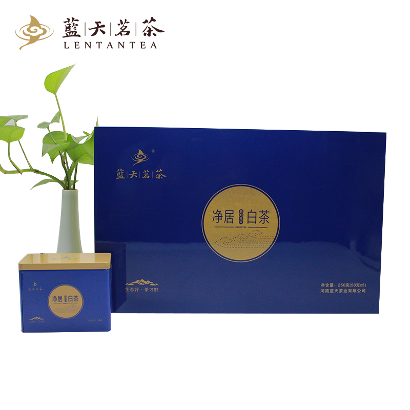 蓝天茗茶信阳毛尖净居白茶250g