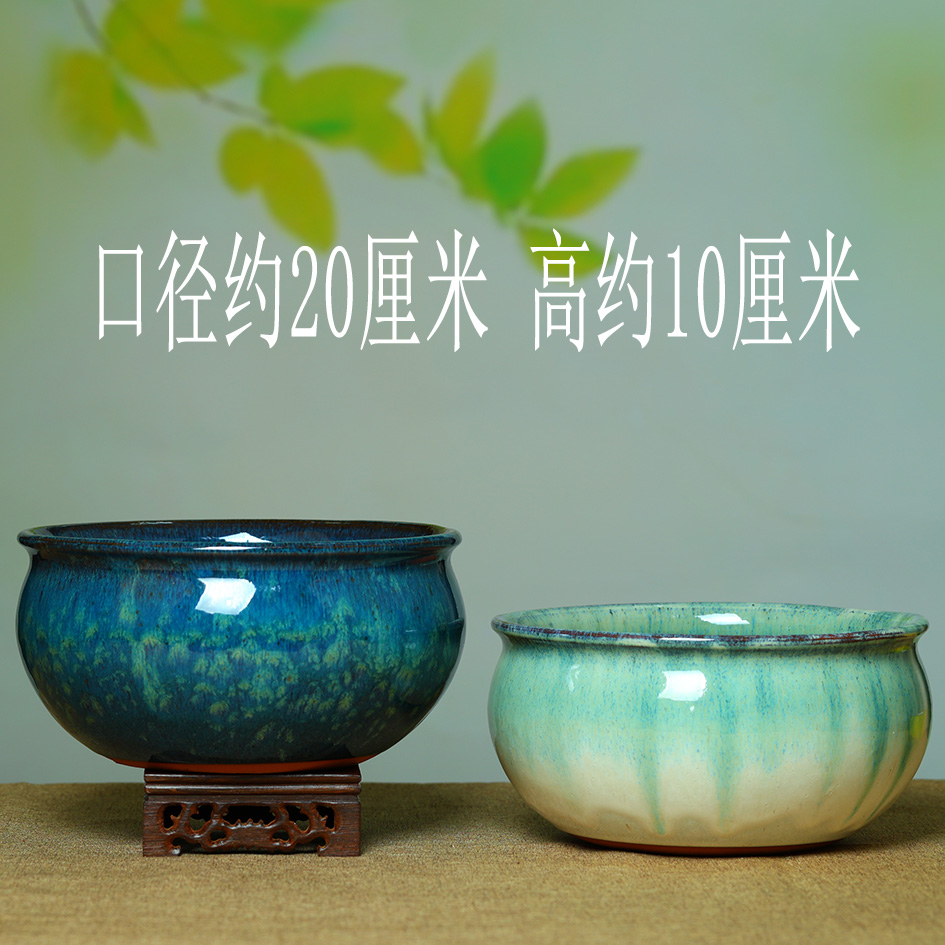 特价有孔多肉花盆粗陶多肉植物法师紫砂兰花陶瓷大号陶罐法师花盆