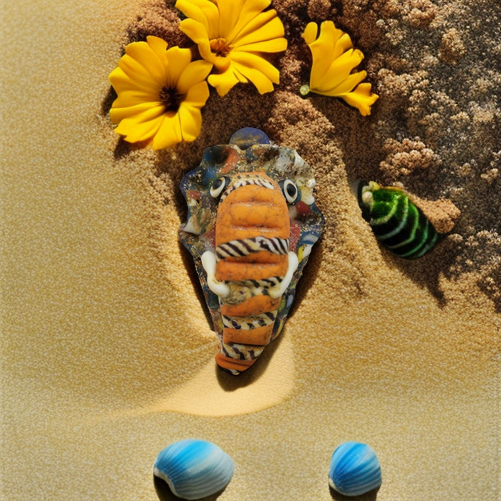 腓尼基琉璃动物款手工时尚复古小众个性独特DIY吊坠