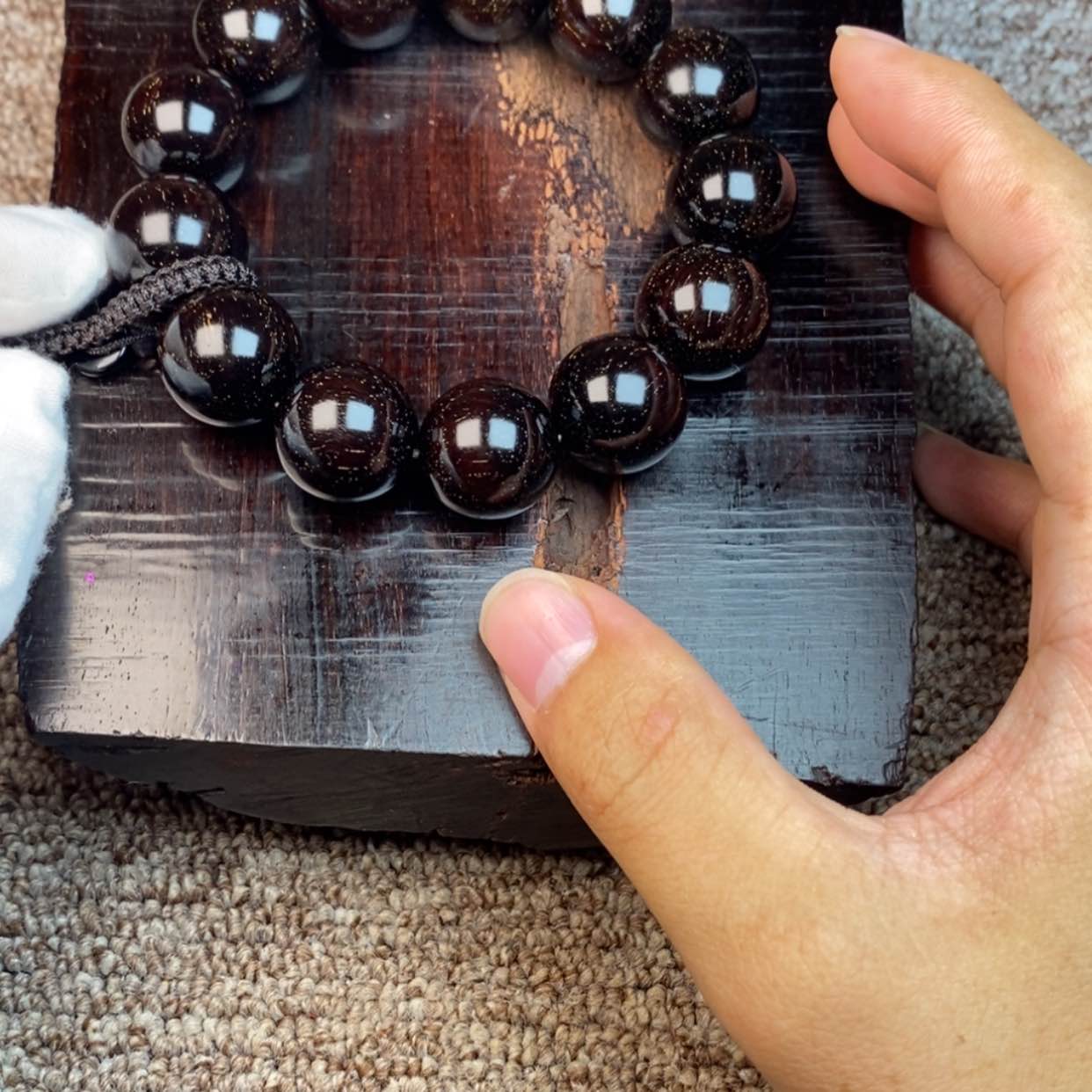 【闪购商品】小叶紫檀手串/手链印度小叶紫檀1.8