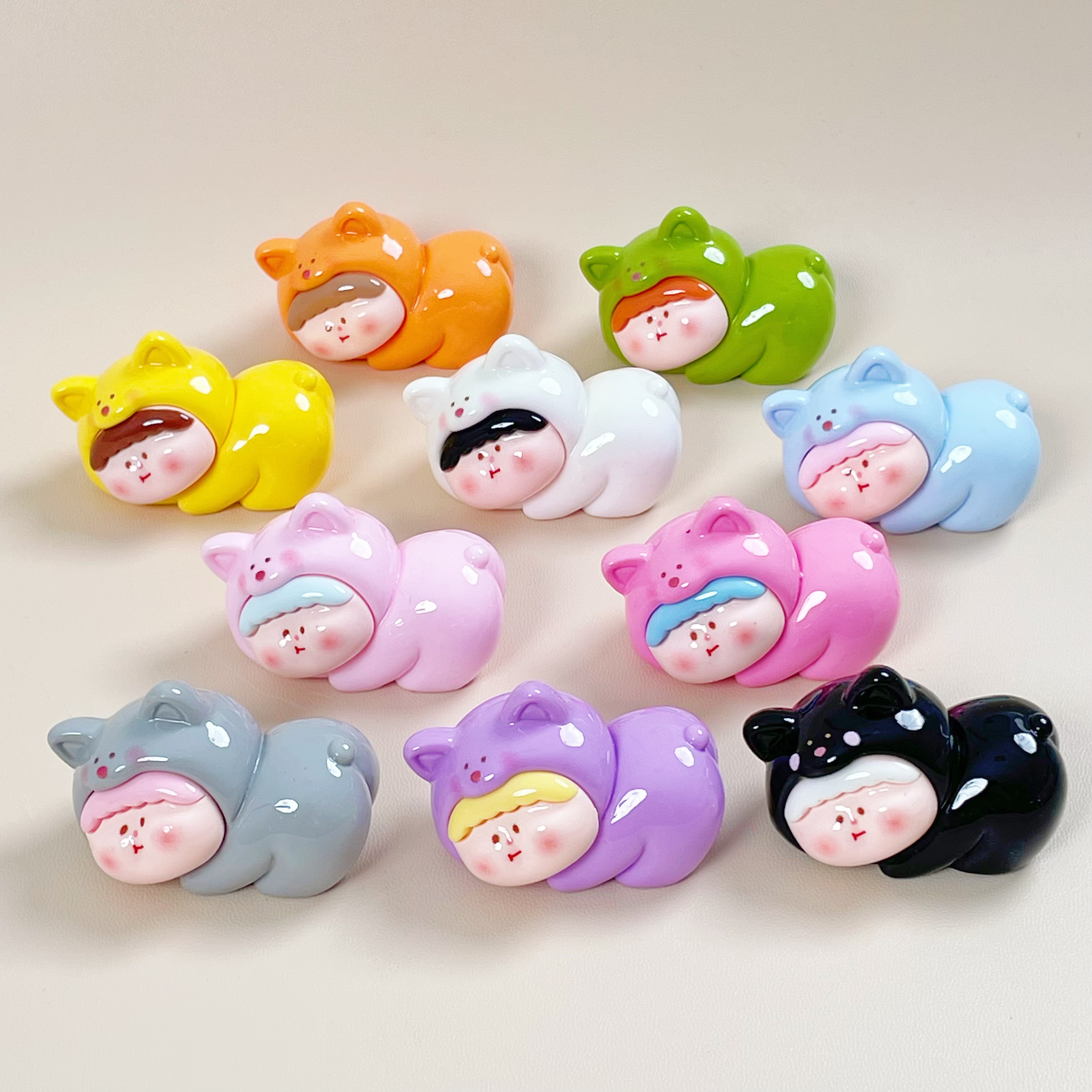 【双许愿翘臀莉莉丝】少女心网红创意立体车载便携树脂工艺摆件