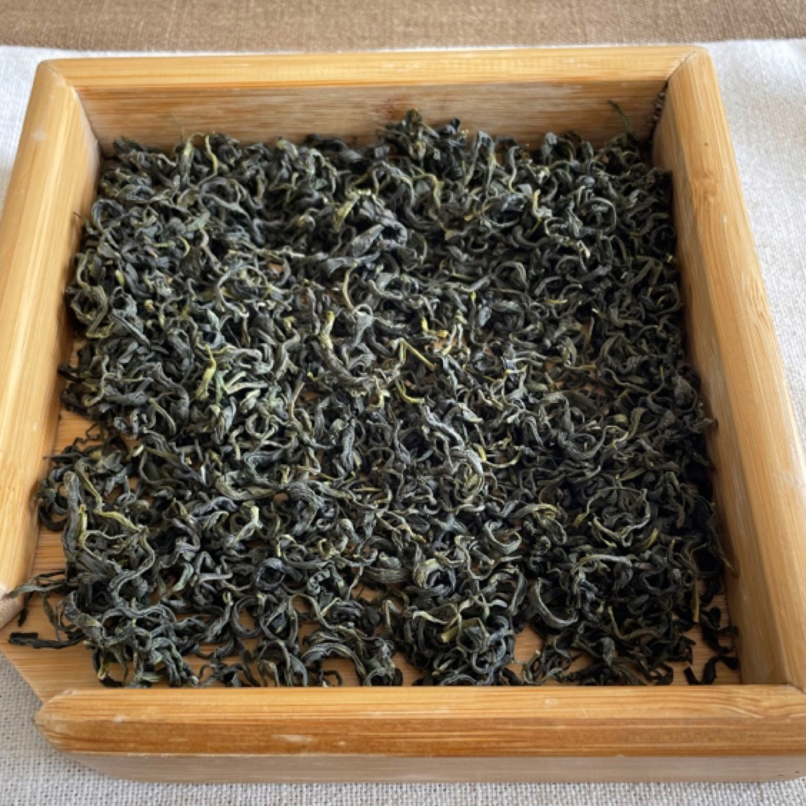 2025年新茶 6月初春茶手工崂山茶碧螺春工艺 崂山绿茶 袋装