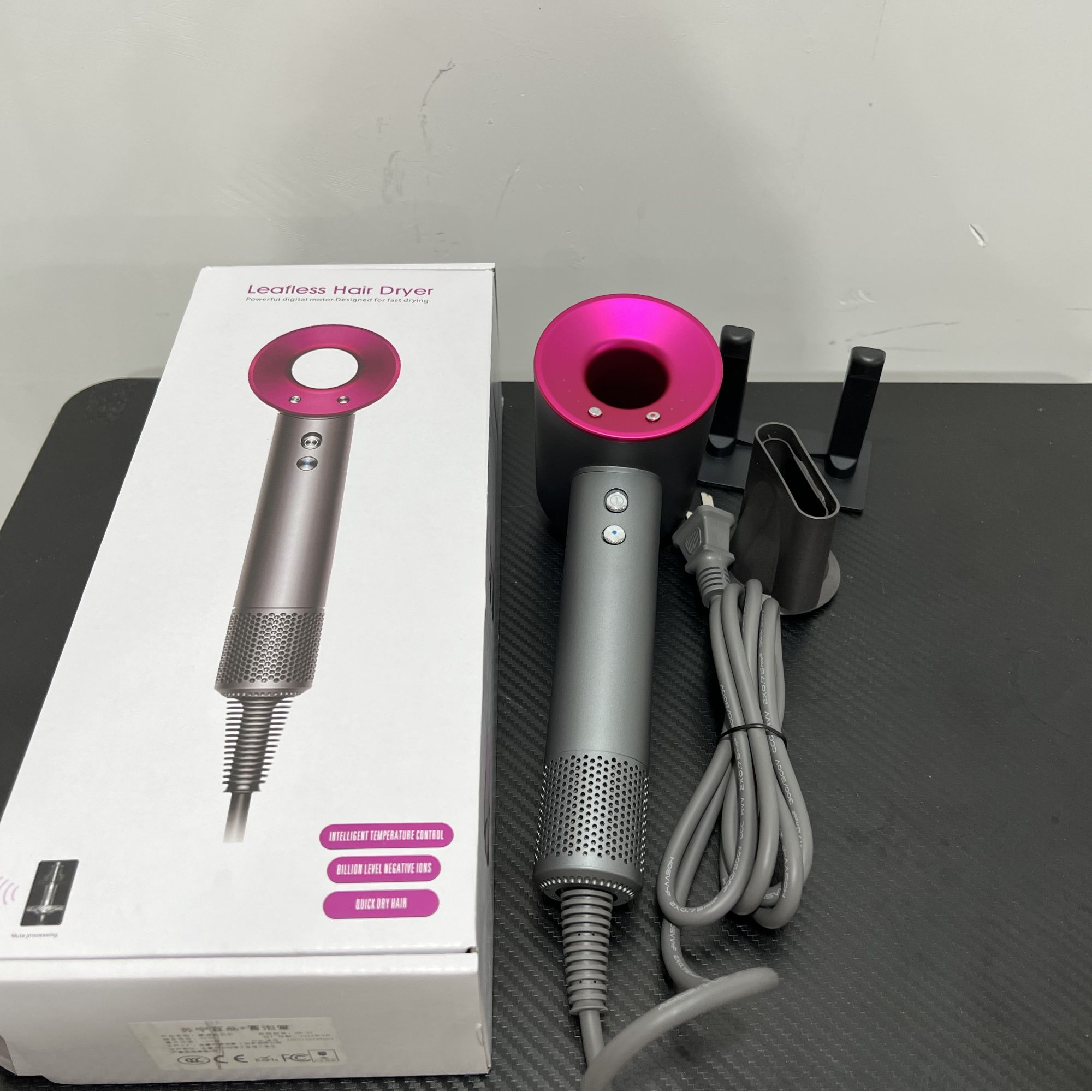 网红锤子吹风机多档温度调节发廊专用大功率蓝光护发电吹风