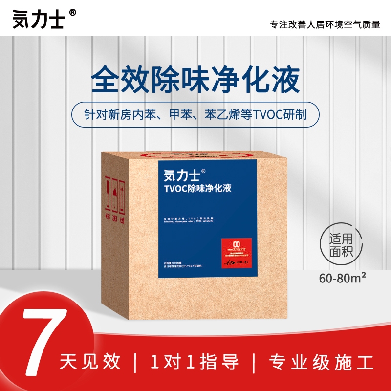 TVOC除味净化液去异味喷剂光触媒除甲醛新房去皮沙发油漆味