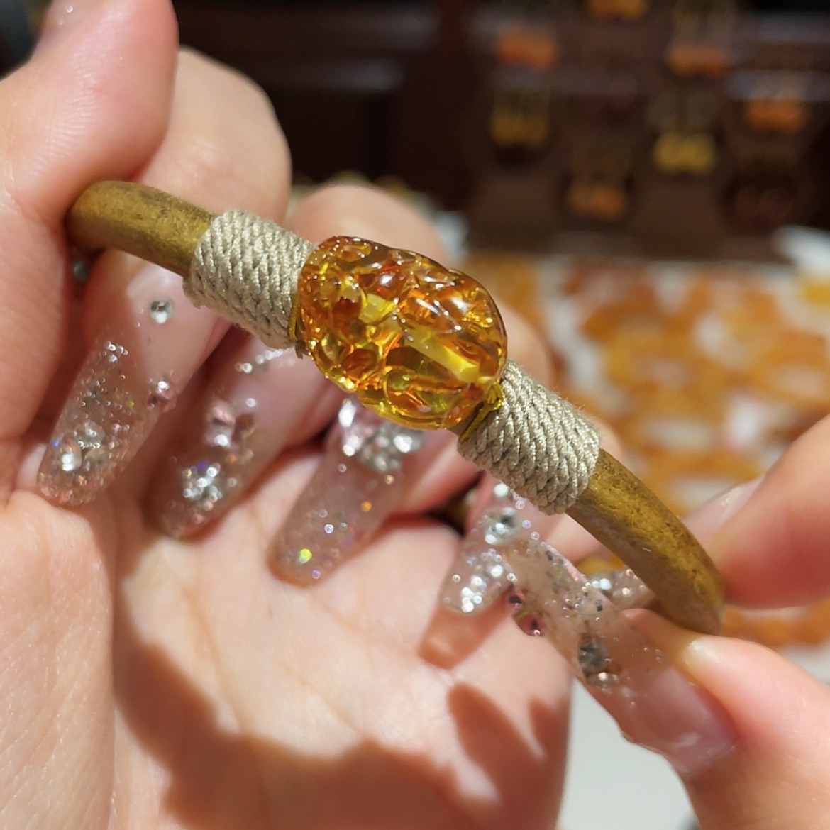 【闪购商品】蜜蜡手链未镶嵌