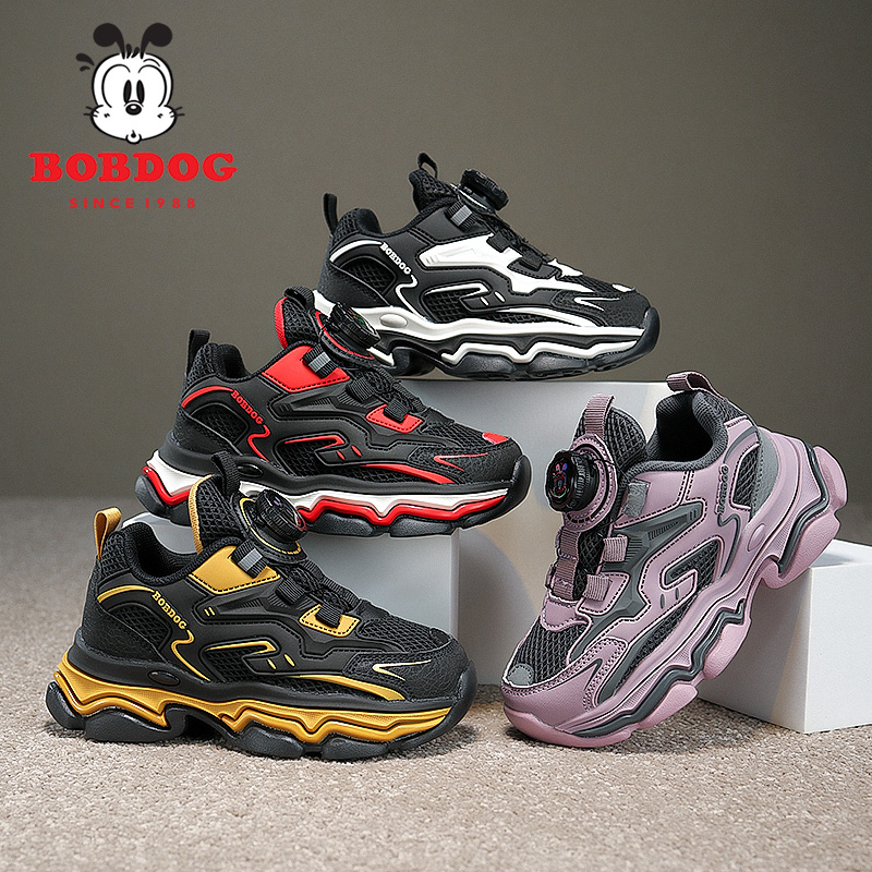 【悠悠耀选】巴布豆童鞋2025春秋新款跑步鞋软底防滑女童鞋E085