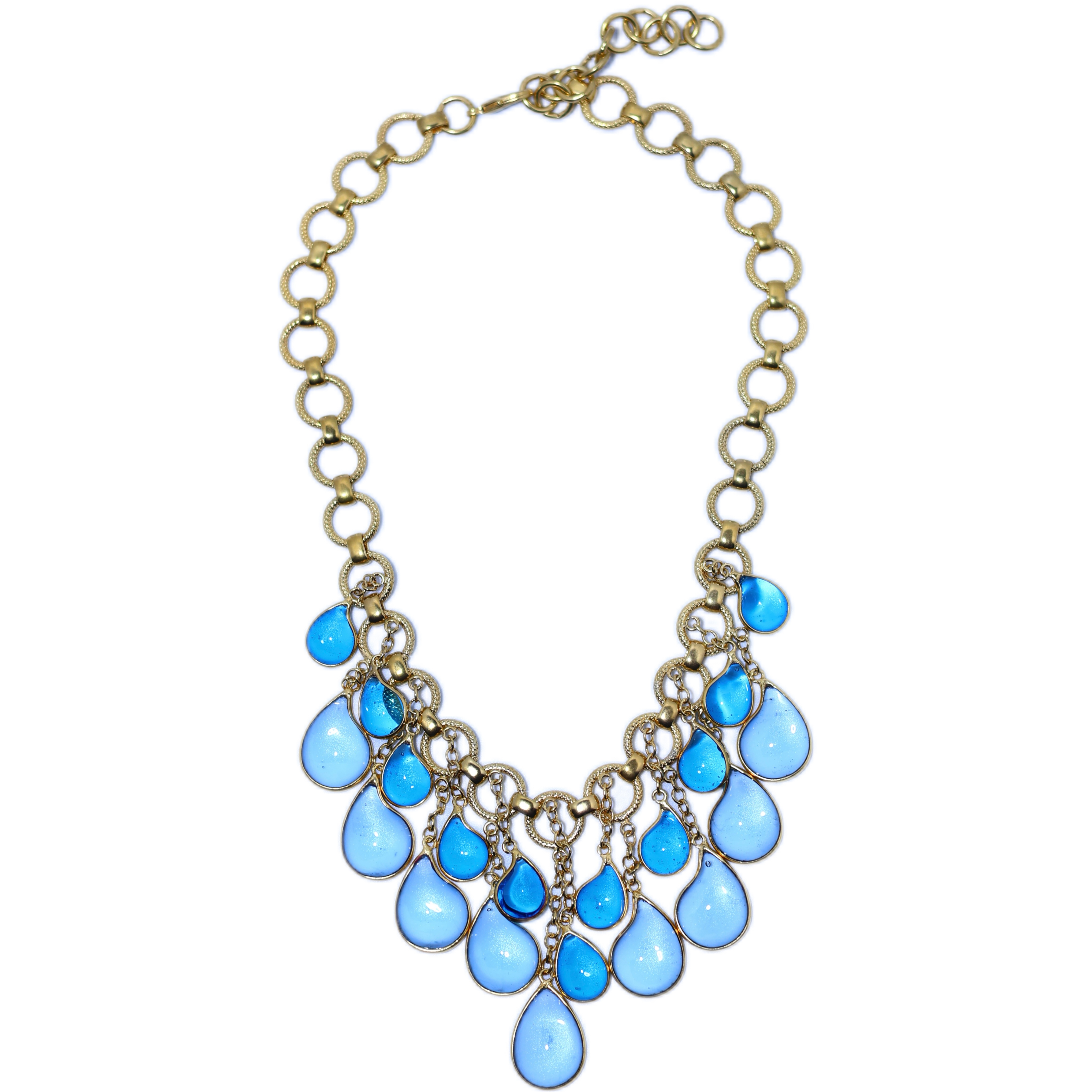 铜合金珐琅项链 阿烁中古as8490