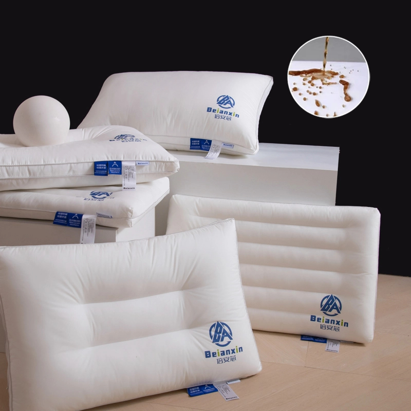 新款全棉枕头枕芯三防面料颈椎枕慢回弹护颈枕家用软枕成人睡眠枕