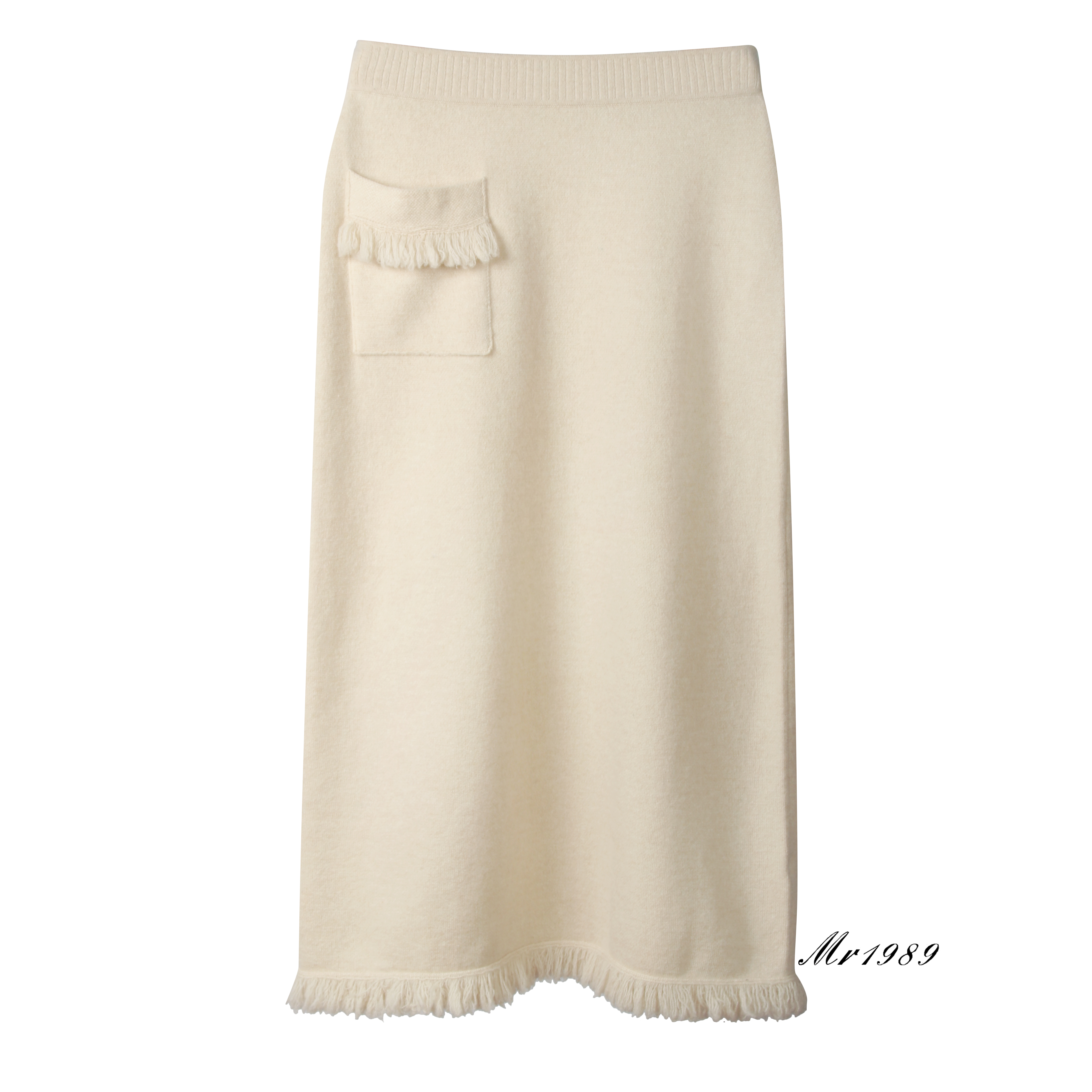 Mr1989升级版【镜】流苏单兜羊绒半裙/伞裙休闲半身裙女装半身裙