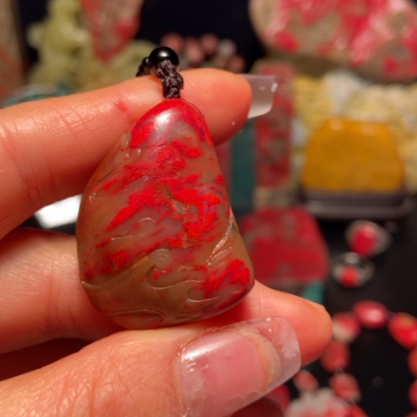 【闪购商品】昌化鸡血石顺*