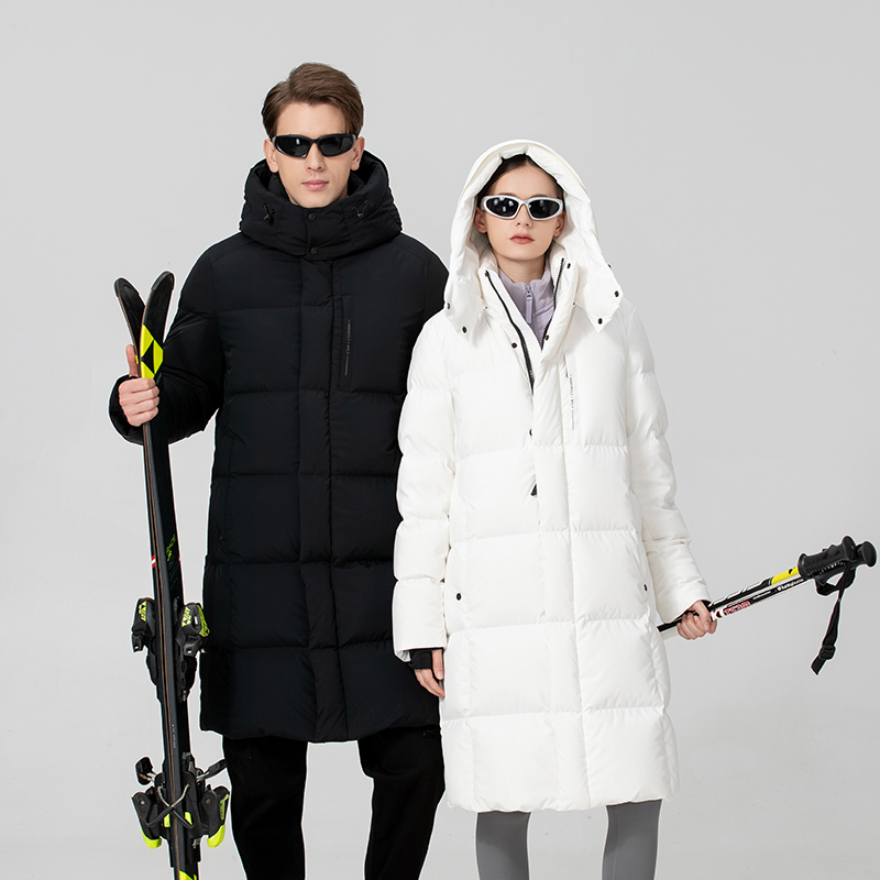 B012-B015羽绒服男女款中长款户外休闲时尚保暖防风防寒情侣款