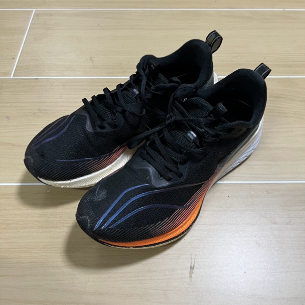90新 LI-NING/李宁 赤兔6pro黑色 鞋码42/9新原盒