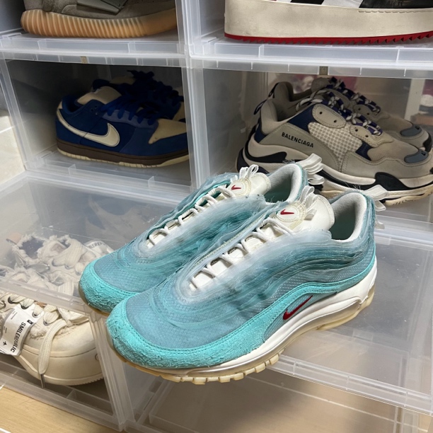 90新 maje Air max上海限定 鞋码44/9新 CI1508-400