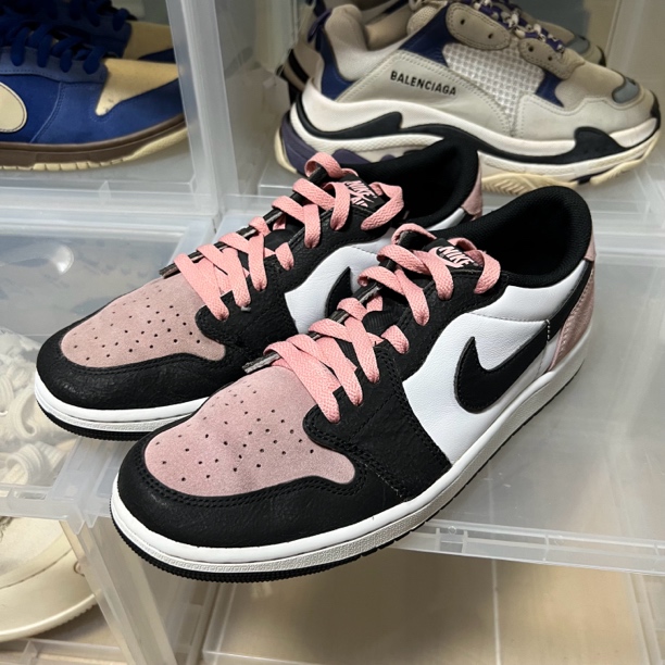 95新 NIKE/耐克 Aj1 黑粉 鞋码44/9新原盒 CZ0790-061