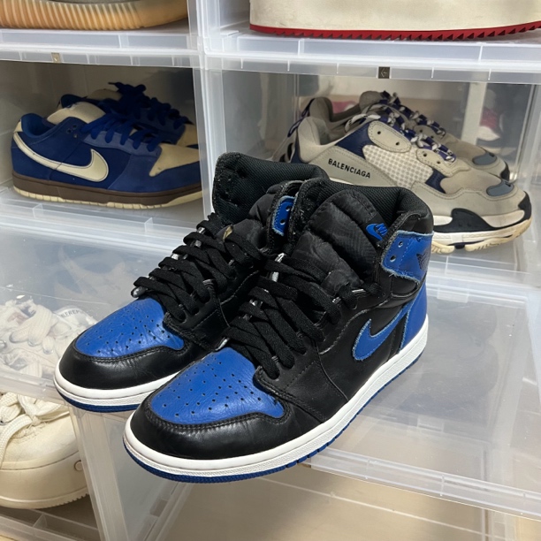95新 NIKE/耐克 Aj1 皇家蓝 鞋码41/95新原盒/公价1899 