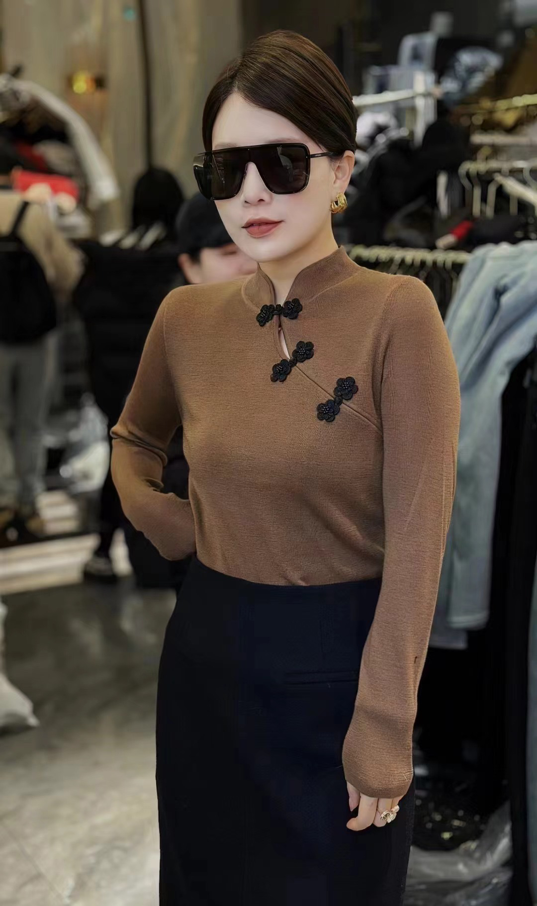 革会分享百搭款美丽骆羊毛衫