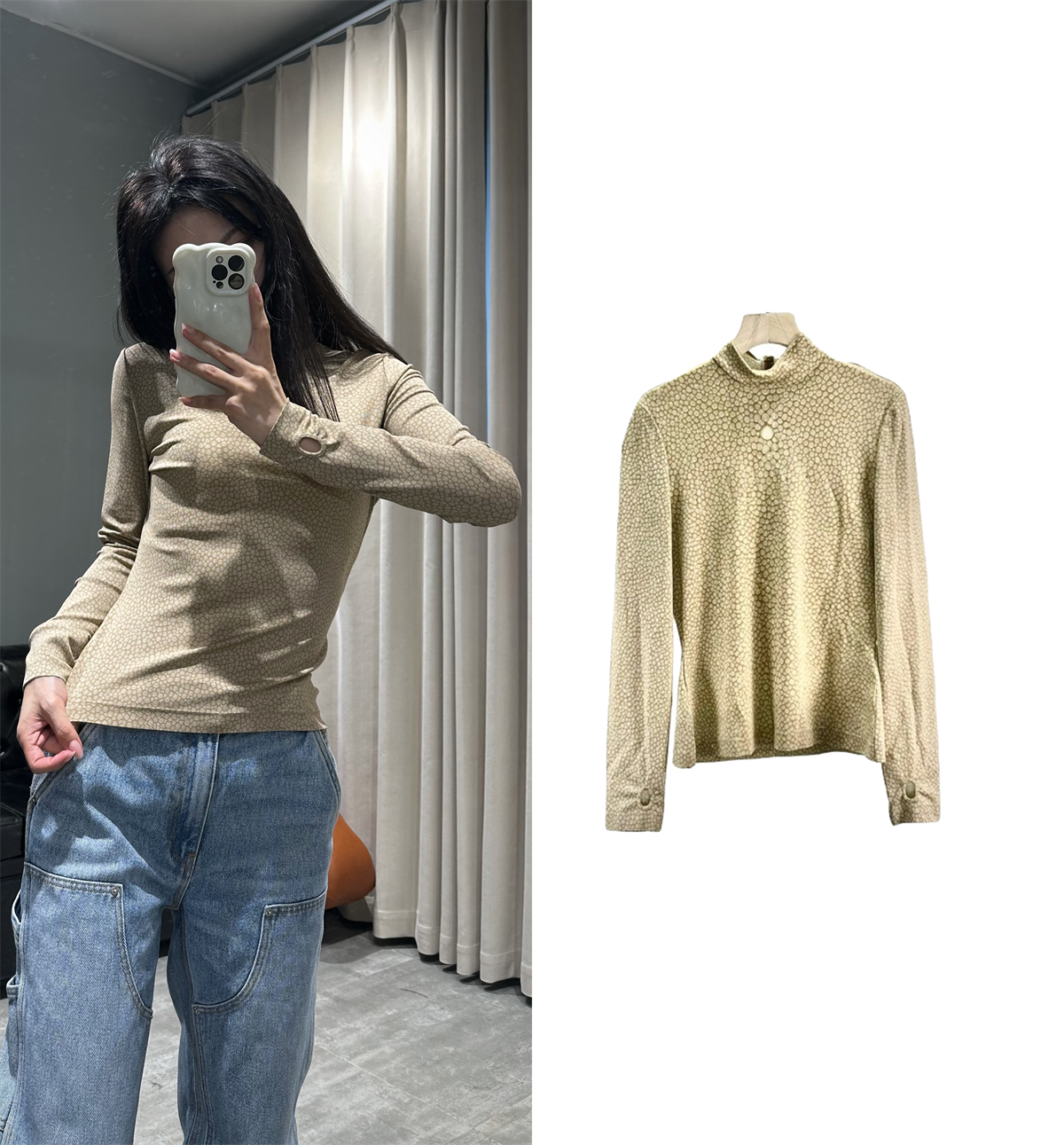 99新 BURBERRY/博柏利 休闲运动速干黄色上衣时尚B0505  显瘦    