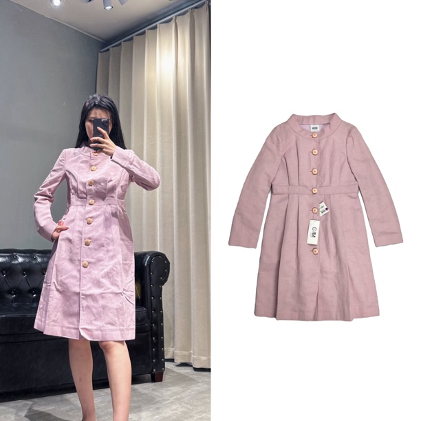 全新未使用 Moschino/莫斯奇诺  风衣外套时尚春秋中长款 M2801